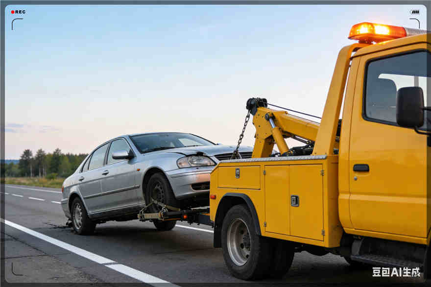 天祝拖车救援电话【案例】