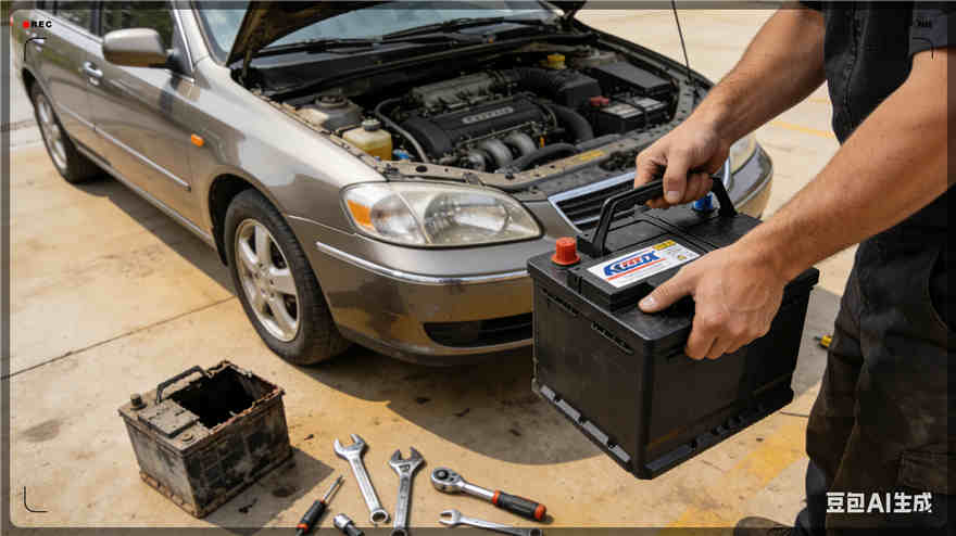 天祝汽车换电瓶电话【案例】